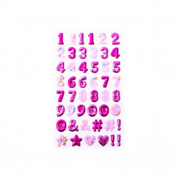 Aga4Kids Selbstklebende Zahlen DS8101RC