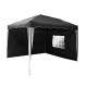 Linder Exclusiv ALU Gartenlaube 3x3 m PO2465 Schwarz