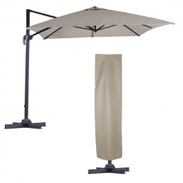 L43D PARASOL OGRODOWY REGULOWANY ROMA 3M