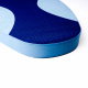 Aga Schwimmbrett 42,5x30x2,5 cm Blau