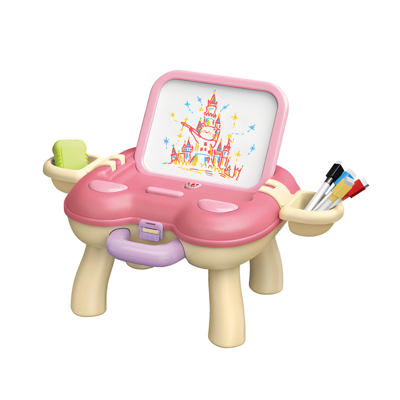 Aga4Kids Kindertafel mit Tisch Rosa