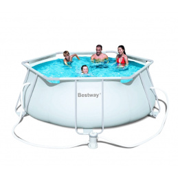 Bestway Steel Pro Frame 3,3 x 1,02 m 56245 + Kartuschenfilterung