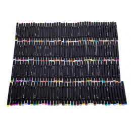 Aga Doppelseitige Alkoholmarker im Etui 168 Stück