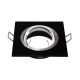Quadratischer Deckenstrahler 71018 ALU Deckenleuchte Deckenlampe Deckenstrahler schwarz EXCLUSIVE