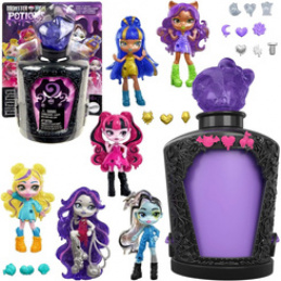 Mattel Minilalka z Monster High ELIKSIRY seria 2 i 3 blindbox 1szt. ZA6055 uniwersalny