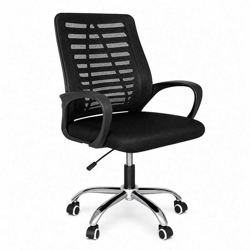 Aga Ergonomischer Bürostuhl Schreibtischstuhl,Drehstuhl MR2078 Schwarz