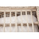 Aga Rattan-Sessel mit Hocker CONSUL RATTAN,Rattansessel mit Polsterung Hellgrau