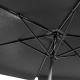 Aga Gartensonnenschirm 300 cm MR2027 Schwarz