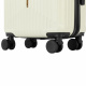 Aga Travel  Reisekofferset Hartschalenkoffer, Doppeltragegriff mit Zahlenschloss, Trolley Reisekoffer 3tgl 4 Rollen Reisekoffer MR4666 Beige