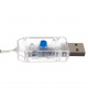 Flutlicht, Sterne 138 LEDs, USB, Fernbedienung, warmweiß ISO 19746