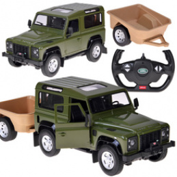 Rastar auto zdalnie sterowane Land Rover Defender 1:14 pilot ośw RC0712 uniwersalny Rastar auto zdalnie sterowane Land Rover Defender 1:14 pilot ośw RC0712 uniwersalny