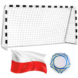 BR2 DUŻA METALOWA  BRAMKA PIŁKARSKA       300X200CM EXPERT