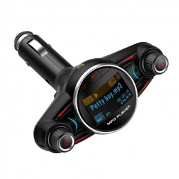 K653F FM TRANSMITER BLUETOOTH USB TF MAX
