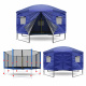 Aga Trampolin-Zelt 366 cm (12 ft) Blau