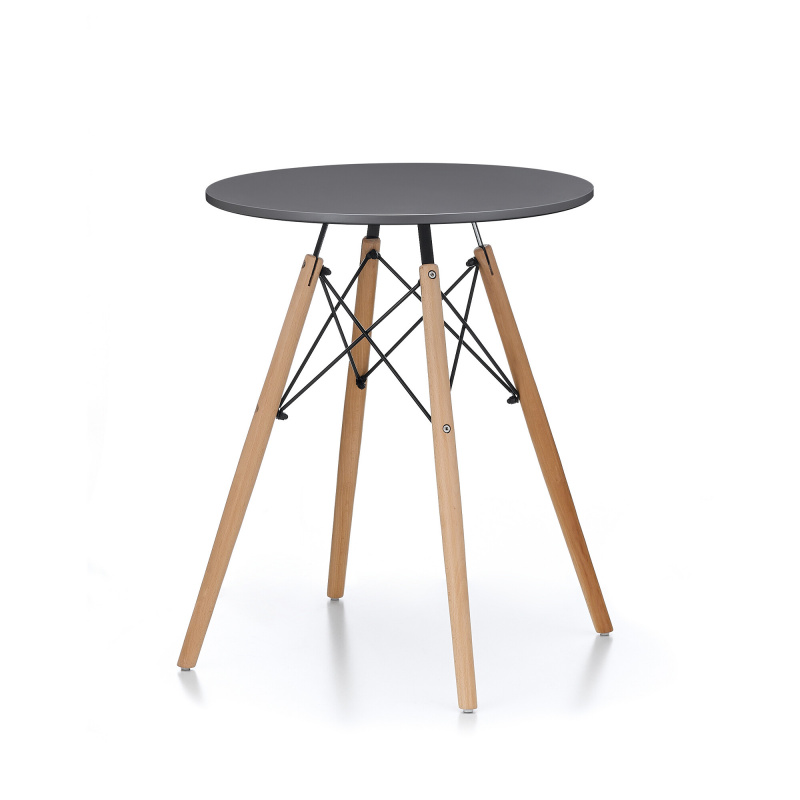 Aga Esstisch 60 cm Grau
