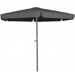 Linder Exclusiv Sonnenschirm, Gartenschirm 400 cm Dunkelgrau
