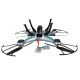 Dron RC Syma X5HW 2,4GHz Kamera Wi-Fi niebieski