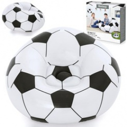 Bestawy Aufblasbarer Fußballstuhl pouffe 75010