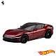 Hot Wheels 5 Stück Ferrari-Spielzeugautos JLN12