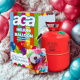 Aga4Kids Helium Balloon Gas für ca.50 Luftballons Grün/Blau/Rosa