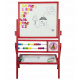 Aga4Kids Doppelseitige Kindertafel TC Rot