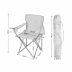 Aga 2er Set Klappstühle MR2001 Braun – Campingstühle & Angelstühle mit Getränkehalter & Tragetasche, bis 120 kg Faltbar Stuhl, Gartenstuhl