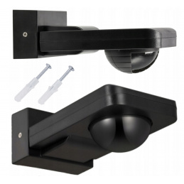 PIR pohybový senzor IP65 - 1000W - 360° - Černý
