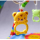 Aga4Kids Spieldecke MRBM07 Baby Krabbeldecke mit Spielbogen,Spieldecke mit 5 abnehmbaren Spielzeugen