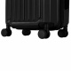 Aga Travel Hartschalen-Koffer Trolley Rollkoffer Reisekoffer mit TSA-Schloss und 4 Rollen 66x43x25cm MR4668 Schwarz