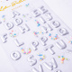 Aga4Kids Selbstklebende Buchstaben DS8101SP