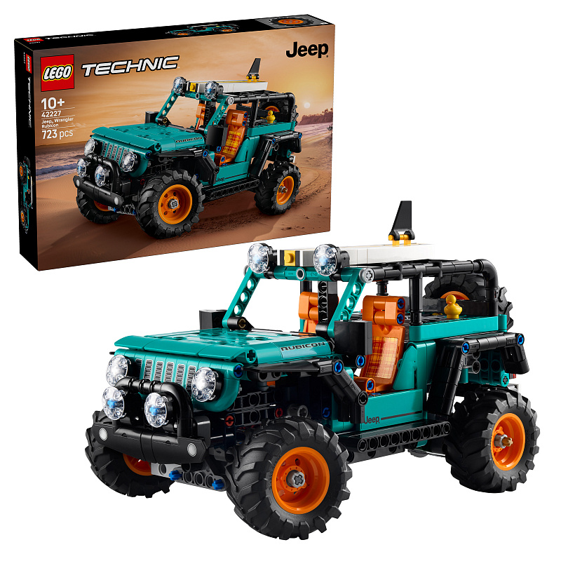 LEGO® Technic 42227 Jeep® Wrangler Rubicon Geländewagen