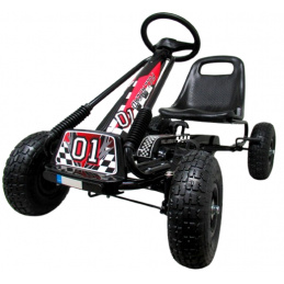 Gokart G1 czarny, gokarty dziecięce