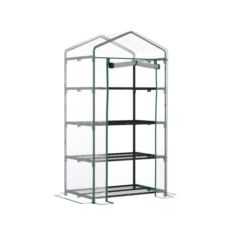 Linder Exclusiv Garten Folienbox,mit aufrollbare Tür MC4303-1 130x50x45 cm