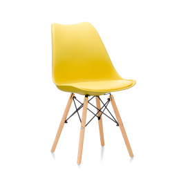 Aga Esszimmerstuhl MR2035Y Küchestuhl Gelb