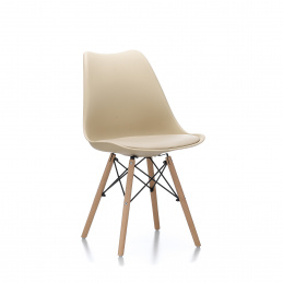 Aga Esszimmerstuhl MR2035Beige, Skandinavisch Design Küchenstühle Stuhl Beige