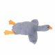 Aga4Kids Kuschelkissen Ente 90 cm Grau
