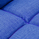Aga Bodenliegesessel 36x48x48 cm Blau