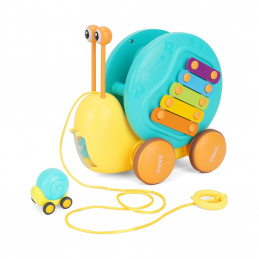 Aga4Kids Ziehschnecke mit Xylophon