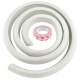 Schaumstoffband 1,1cm x 3cm x 200cm Weiß ISO