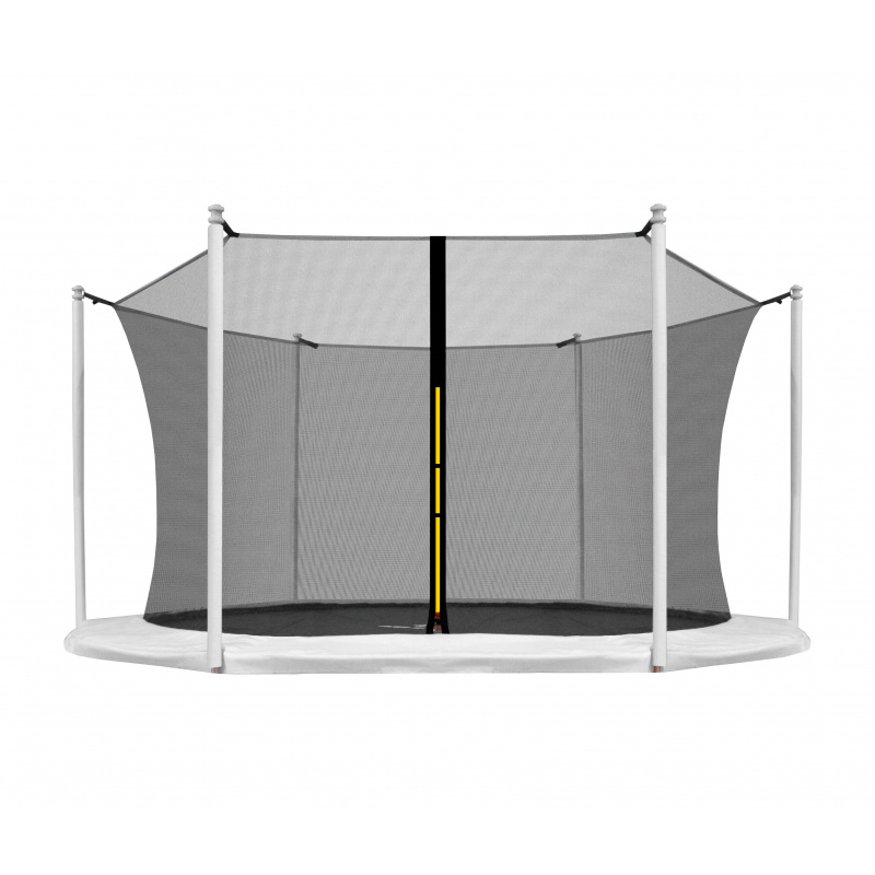 Aga Sicherheitsnetz für Trampolin 366 cm für 6 Stangen Schwarz Innennetz