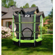 Aga Kindertrampolin 140 cm Hellgrün + Schutznetz