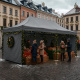 Aga Scherenzelt PARTY 3x6m Grau