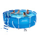 Bestway Steel Swimmingpool Pro Frame mit Kartuschenfilterung und Stufen 3,66 x 1 m 56418