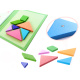 Magnetisches 3D-Puzzle für Kinder von Aga - Tangram-Blöcke