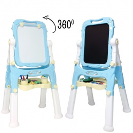 B9C OBROTOWA TABLICA DO RYSOWANIA BLUE