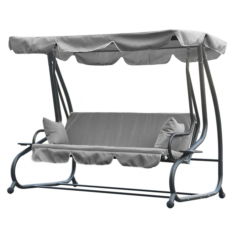 Aga Gartenschaukel 2in1 Grau