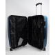 Aga Travel Kofferset, Reisekofferset MR4656 Dunkelblau, Hartschalenkoffer, Doppeltragegriff mit Zahlenschloss, Trolley Reisekoffer 3tgl 4 Rollen Reisekoffer