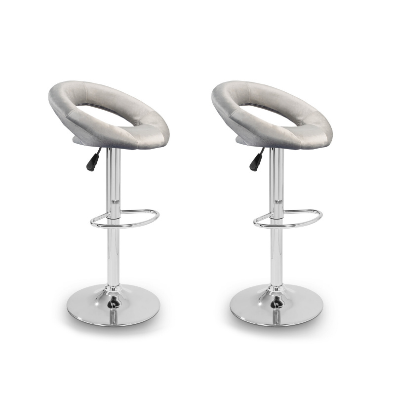 Aga 2x Barhocker MR2043 Grau