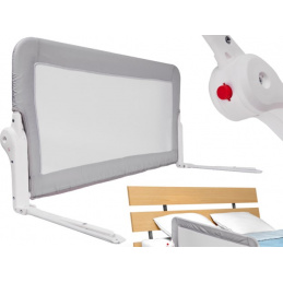 Ochranný otvor pro zábranu postele 200 cm šedý