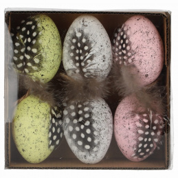 Jajka wielkanocne 6 sztuk wielkanocne